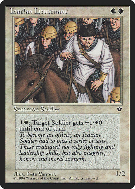 Icatian Lieutenant (FEM) (#9)
