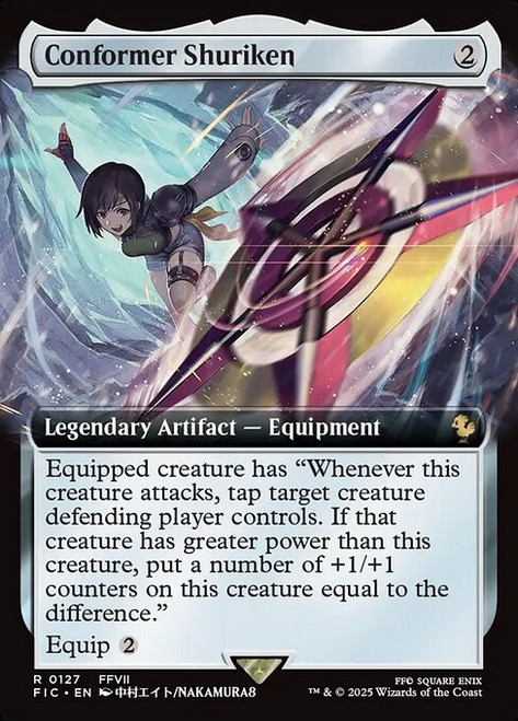 Conformer Shuriken (FIC) (Foil) (Extended Art) (#127)