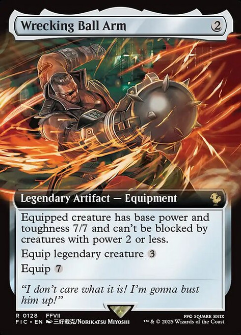 Wrecking Ball Arm (FIC) (Foil) (Extended Art) (#128)