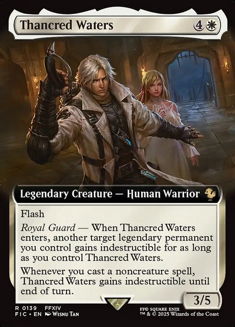 Thancred Waters (FIC) (Foil) (Extended Art) (#139)