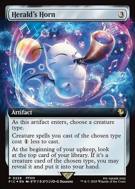 Herald's Horn (FIC) (Foil) (Extended Art) (#228)