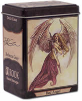 Rook Capsule Artist Series (Gallery Two) Steel Alloy Deck Case - Red Angel - Rebecca Guay