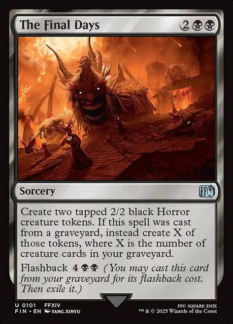 The Final Days (FIN) (Foil) (#101)