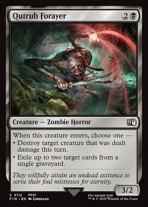 Qutrub Forayer (FIN) (Foil) (#112)