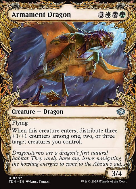 Armament Dragon (TDM) (Foil) (Showcase) (#307)