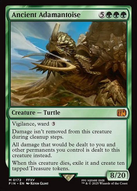Ancient Adamantoise (FIN) (Foil) (#172)