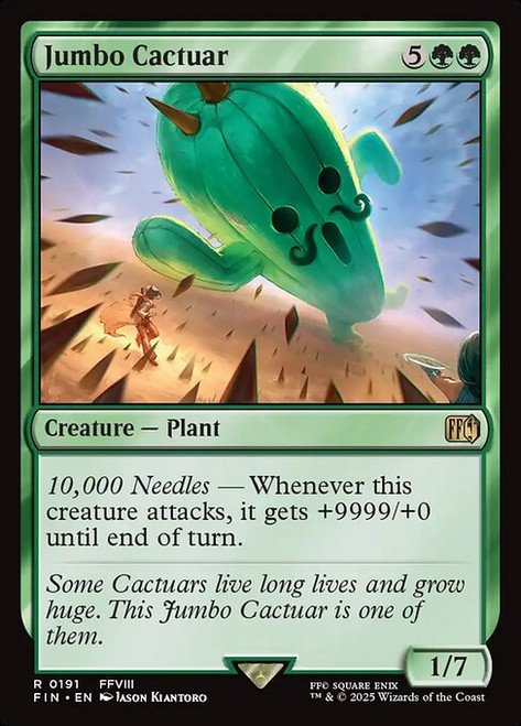 Jumbo Cactuar (FIN) (Foil) (#191)