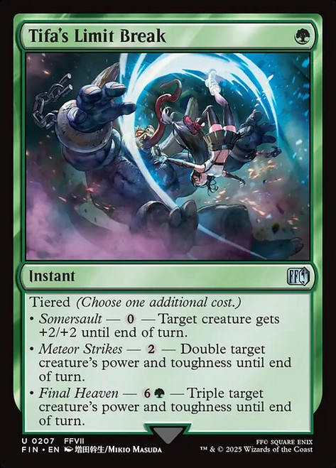 Tifa's Limit Break (FIN) (Foil) (#207)