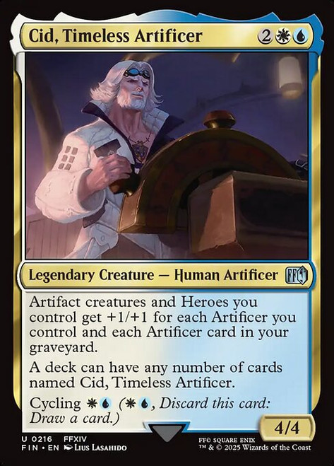 Cid, Timeless Artificer (FIN) (Foil) (#216)