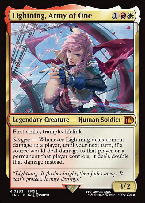 Lightning, Army of One (FIN) (Foil) (#233)