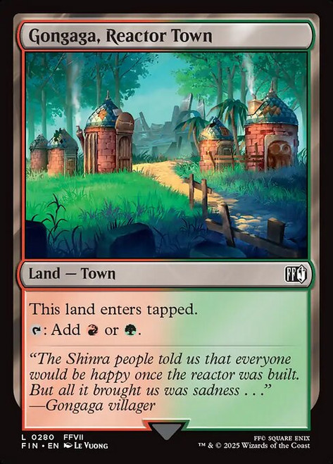 Gongaga, Reactor Town (FIN) (Foil) (#280)