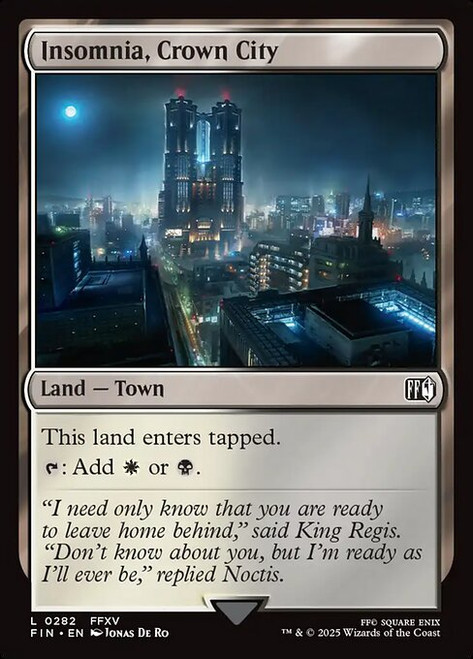 Insomnia, Crown City (FIN) (Foil) (#282)