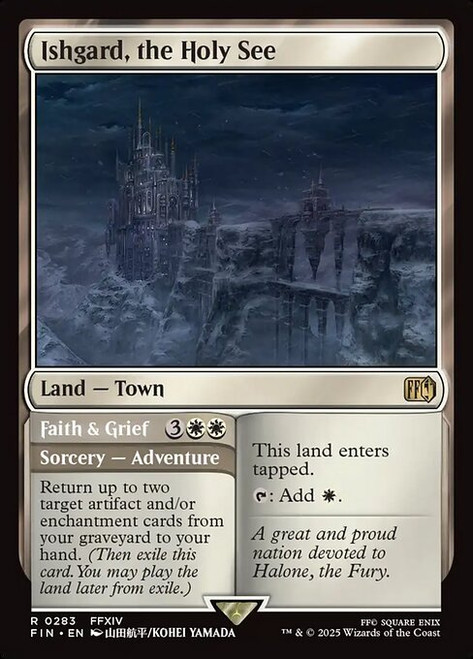 Ishgard, the Holy See // Faith & Grief (FIN) (Foil) (#283)