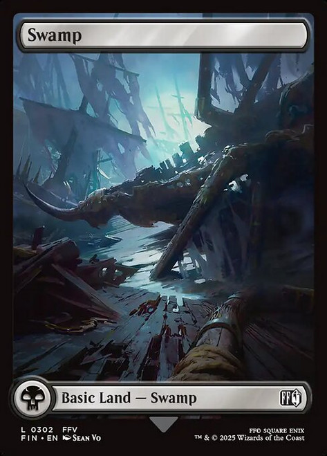 Swamp (FIN) (Foil) (Full Art) (#302)