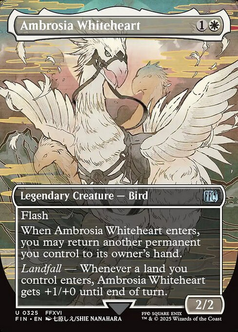 Ambrosia Whiteheart (FIN) (Borderless) (#325)
