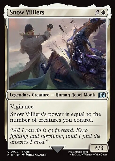Snow Villiers (FIN) (Foil) (#33)