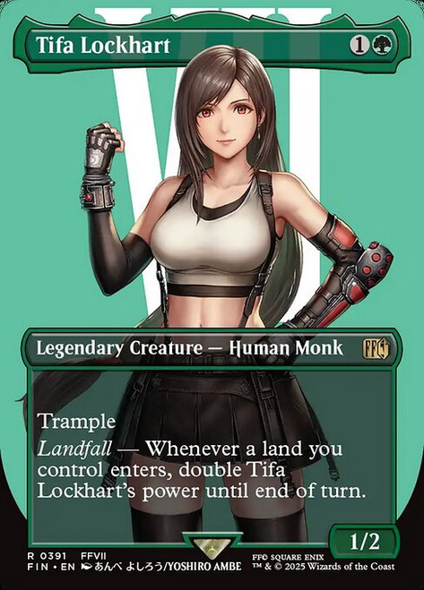 Tifa Lockhart (FIN) (Borderless) (#391)