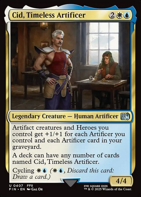 Cid, Timeless Artificer (FIN) (Foil) (#407)