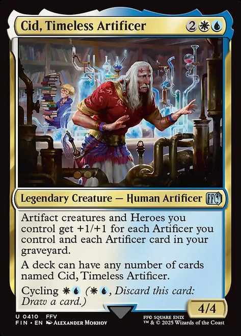 Cid, Timeless Artificer (FIN) (Foil) (#410)