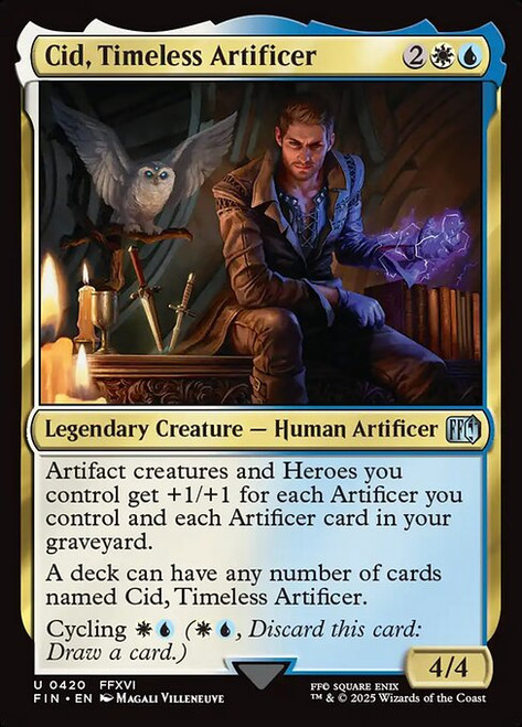 Cid, Timeless Artificer (FIN) (Foil) (#420)