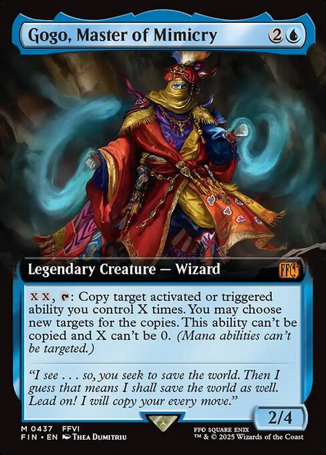 Gogo, Master of Mimicry (FIN) (Extended Art) (#437)