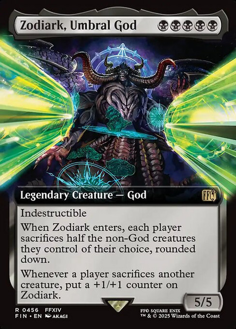 Zodiark, Umbral God (FIN) (Extended Art) (#456)