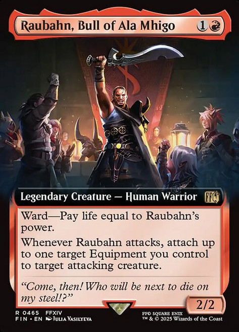 Raubahn, Bull of Ala Mhigo (FIN) (Extended Art) (#465)