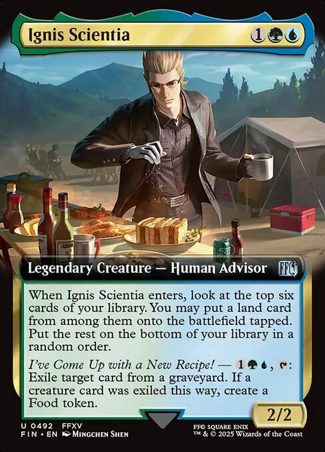 Ignis Scientia (FIN) (Extended Art) (#492)