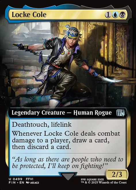 Locke Cole (FIN) (Foil) (Extended Art) (#499)