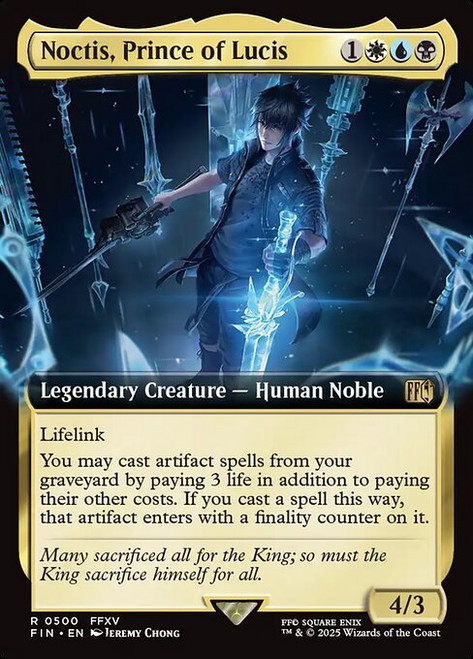 Noctis, Prince of Lucis (FIN) (Extended Art) (#500)