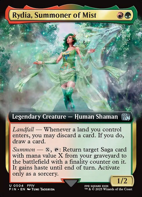 Rydia, Summoner of Mist (FIN) (Foil) (Extended Art) (#504)