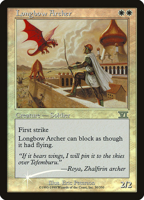 Longbow Archer (FNM) (Foil) (#3)