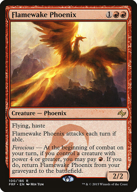 Flamewake Phoenix (FRF) (Foil) (#100)