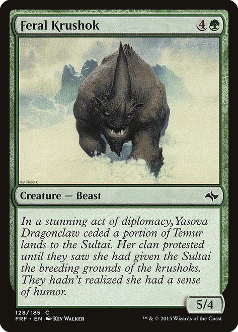 Feral Krushok (FRF) (#128)