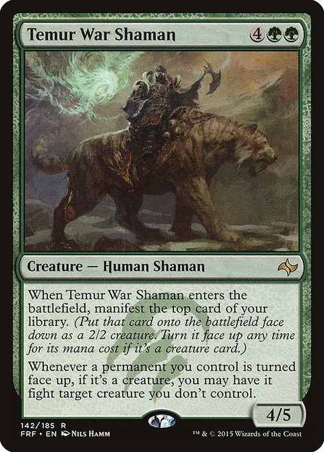 Temur War Shaman (FRF) (#142)