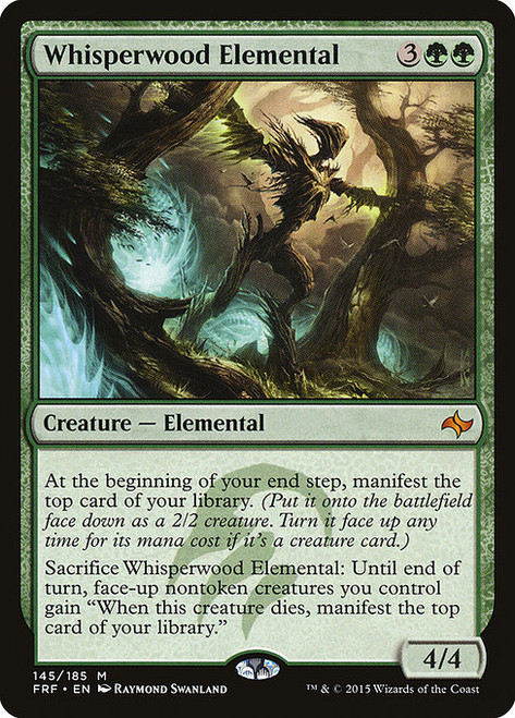 Whisperwood Elemental (FRF) (Foil) (#145)