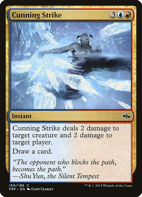 Cunning Strike (FRF) (Foil) (#150)
