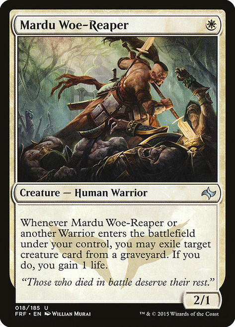 Mardu Woe-Reaper (FRF) (#18)