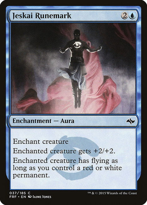 Jeskai Runemark (FRF) (Foil) (#37)