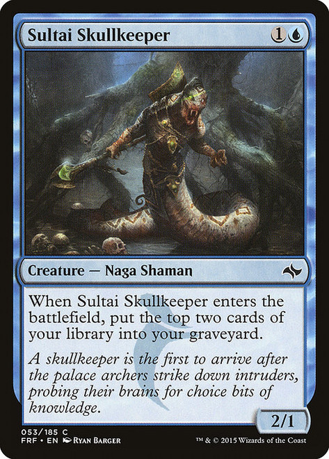 Sultai Skullkeeper (FRF) (#53)