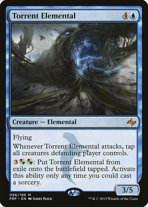 Torrent Elemental (FRF) (Foil) (#56)