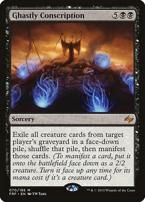Ghastly Conscription (FRF) (Foil) (#70)
