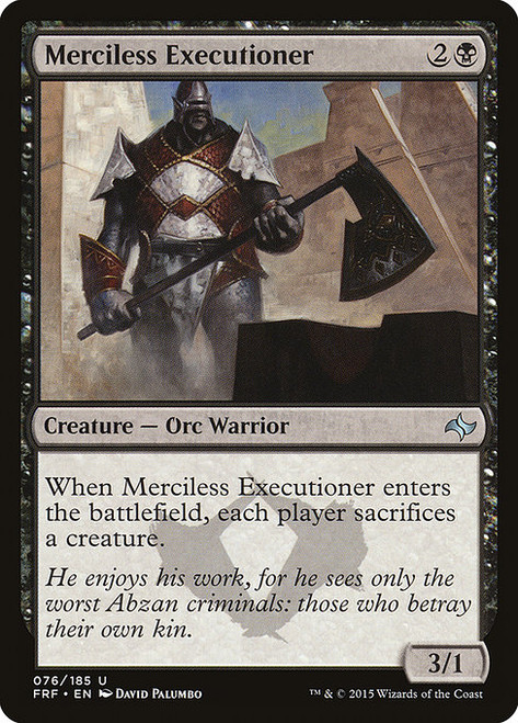 Merciless Executioner (FRF) (Foil) (#76)