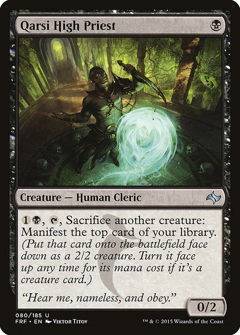 Qarsi High Priest (FRF) (Foil) (#80)