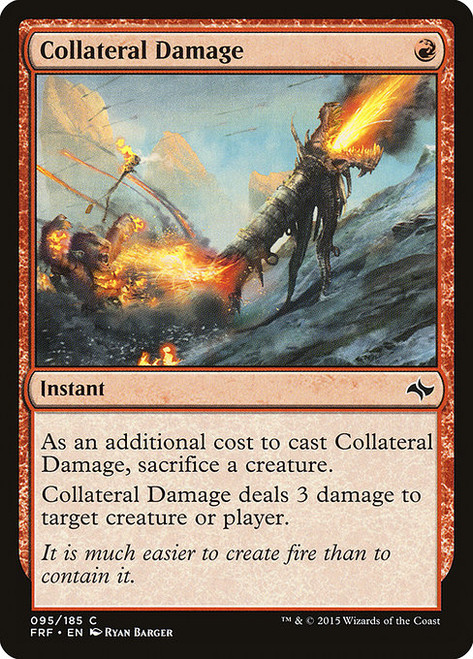 Collateral Damage (FRF) (Foil) (#95)
