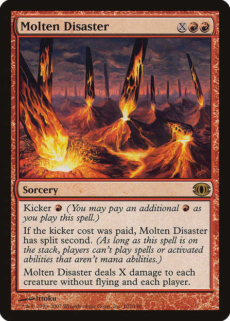Molten Disaster (FUT) (Foil) (#102)