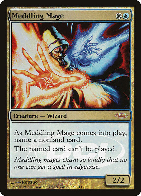 Meddling Mage (G06) (Foil) (#3)