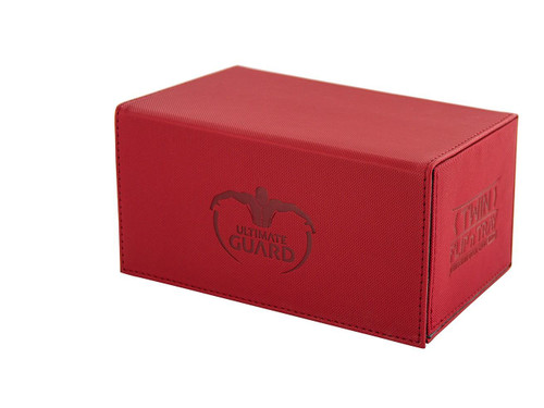 Ultimate Guard Twin Flip'n'Tray - TWIN FLIP'n'TRAY  DECK CASE 160+ - red
