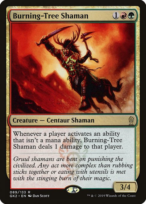 Burning-Tree Shaman (GK2) (#89)
