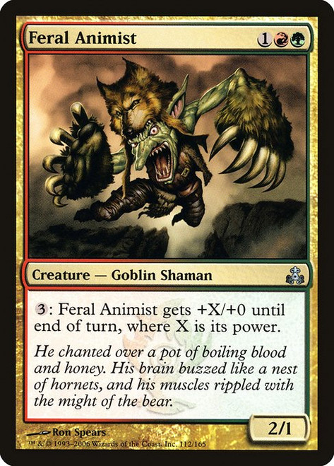 Feral Animist (GPT) (Foil) (#112)